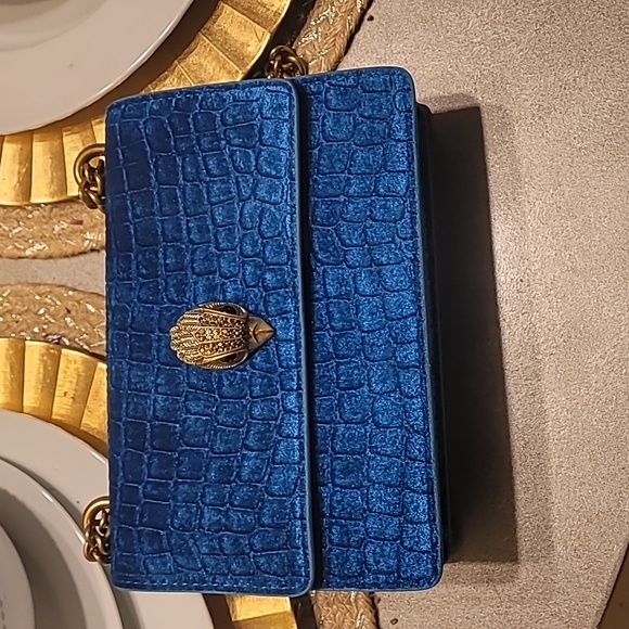 Kurt Geiger Bags Kurt Geiger Suede Animal Print Handbag Shoulder